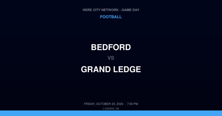Bedford 7, Grand Ledge 35