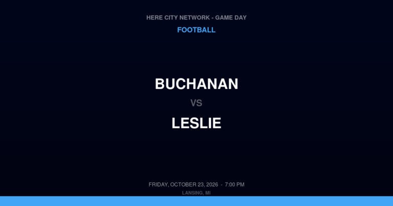 Buchanan 34, Leslie 27