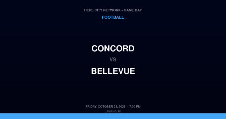 Concord 66, Bellevue 14