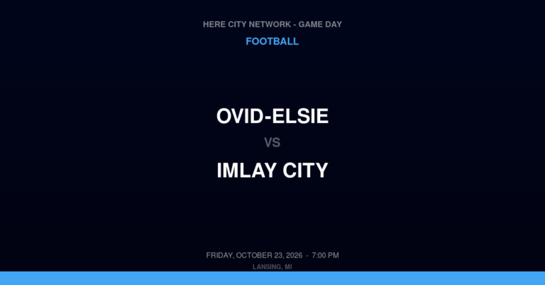 Ovid-Elsie 21, Imlay City 35