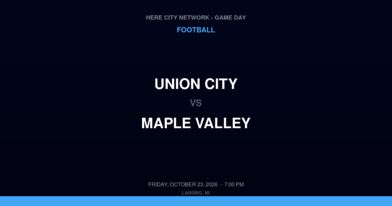 Union City 22, Maple Valley 29