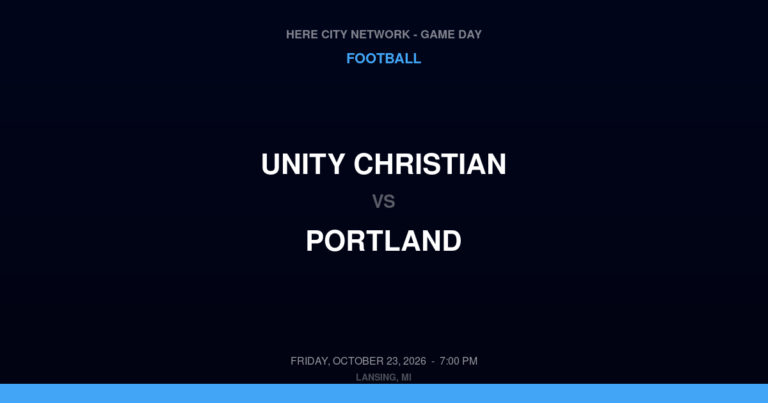 Unity Christian 24, Portland 28